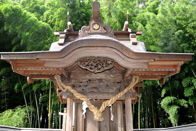 額田淡島神社の本殿